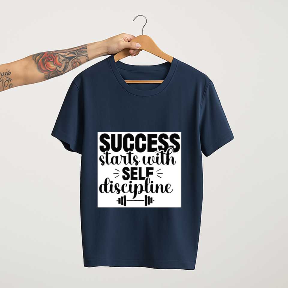Self Discipline Tee – Built for Success