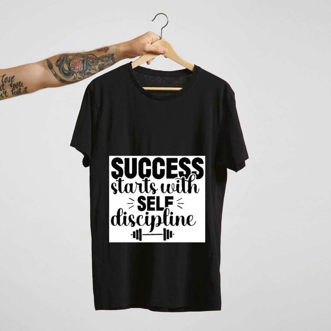 Self Discipline Tee – Built for Success