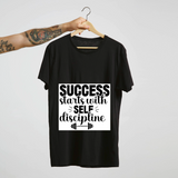 Self Discipline Tee – Built for Success