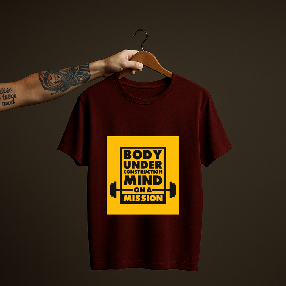 Mission Mode Tee – Body in Progress