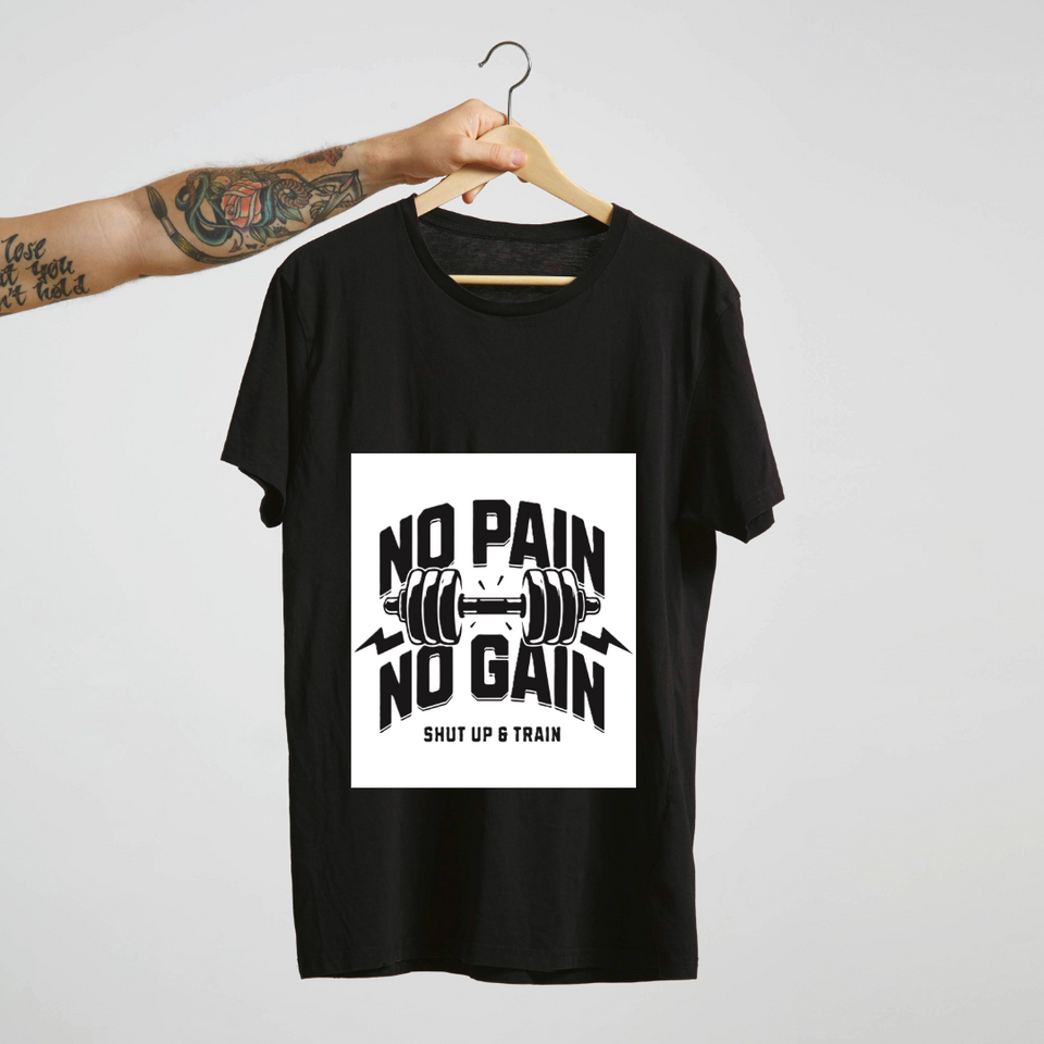 No Excuses Tee – Shut Up & Lift