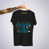 SoulThread “Around The World” T-Shirt – Wanderlust Travel Tee | 100% Cotton | Made in India. Free Shipping