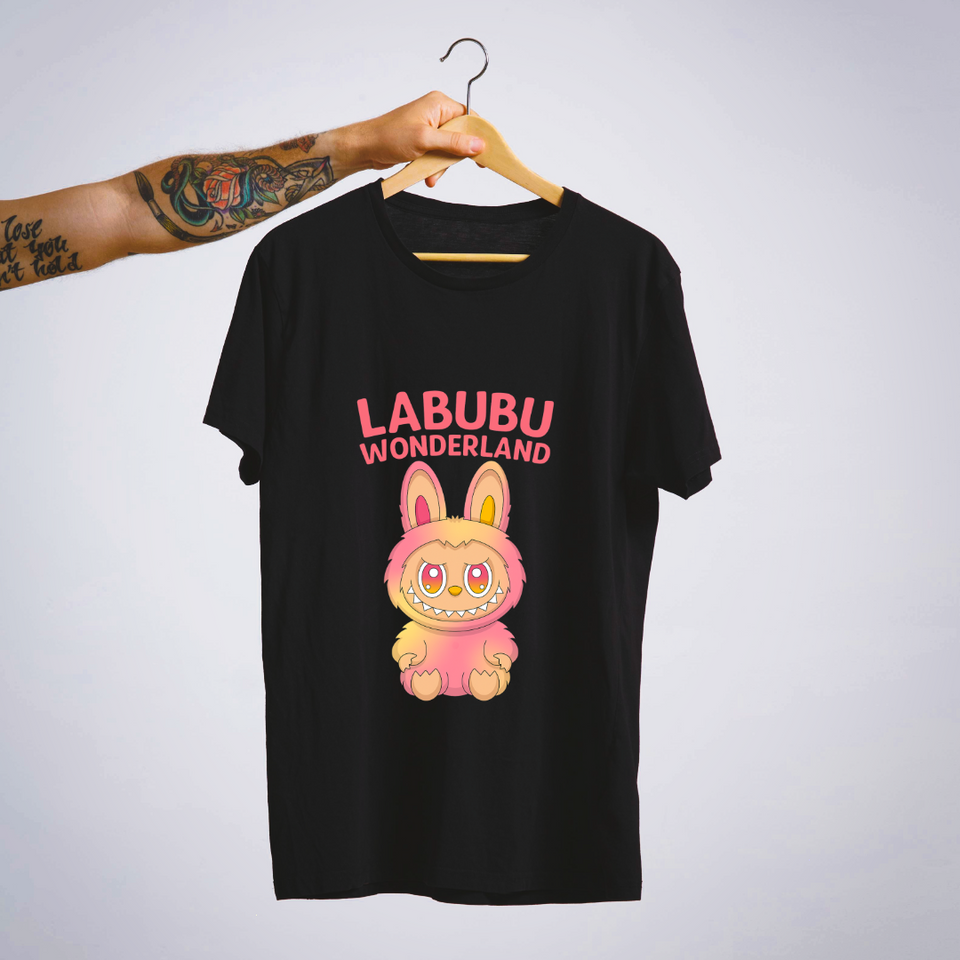 SoulThread Labubu Wonderland T-Shirt| Limited Edition Pastel Monster Tee | Made In India