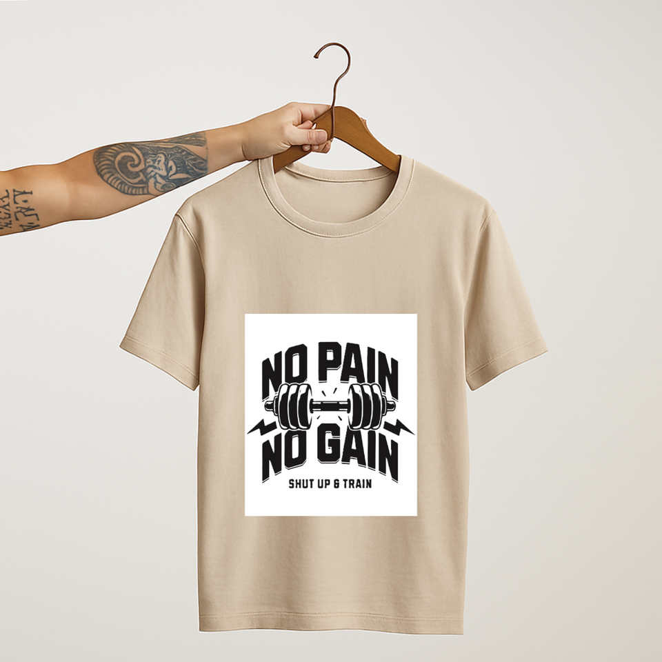 No Excuses Tee – Shut Up & Lift