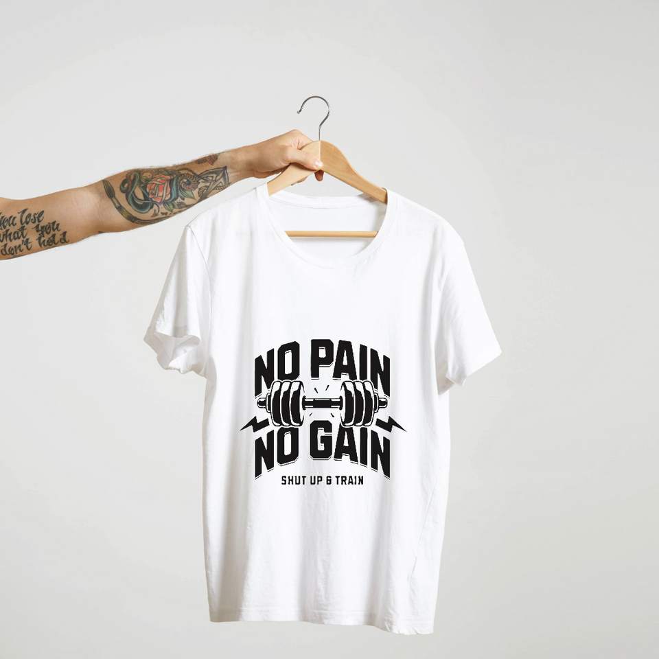No Excuses Tee – Shut Up & Lift