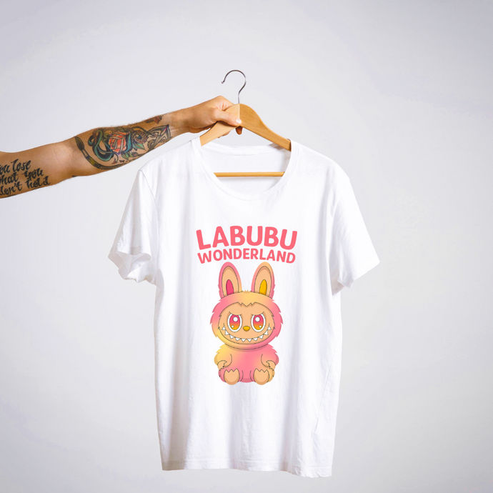 SoulThread Labubu Wonderland T-Shirt| Limited Edition Pastel Monster Tee | Made In India