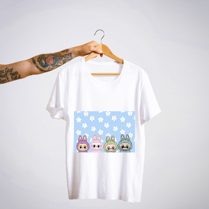 SoulThread “Labubu Starry Squad” T-Shirt 🌟 – Limited Edition 4-Color Labubu Tee | 100% Cotton | Free Shipping