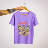 SoulThread “Labubu Wonderland” 🌸 Pastel Labubu Tee – Cute Bow & Flower Collection | Free Shipping | Made In  India