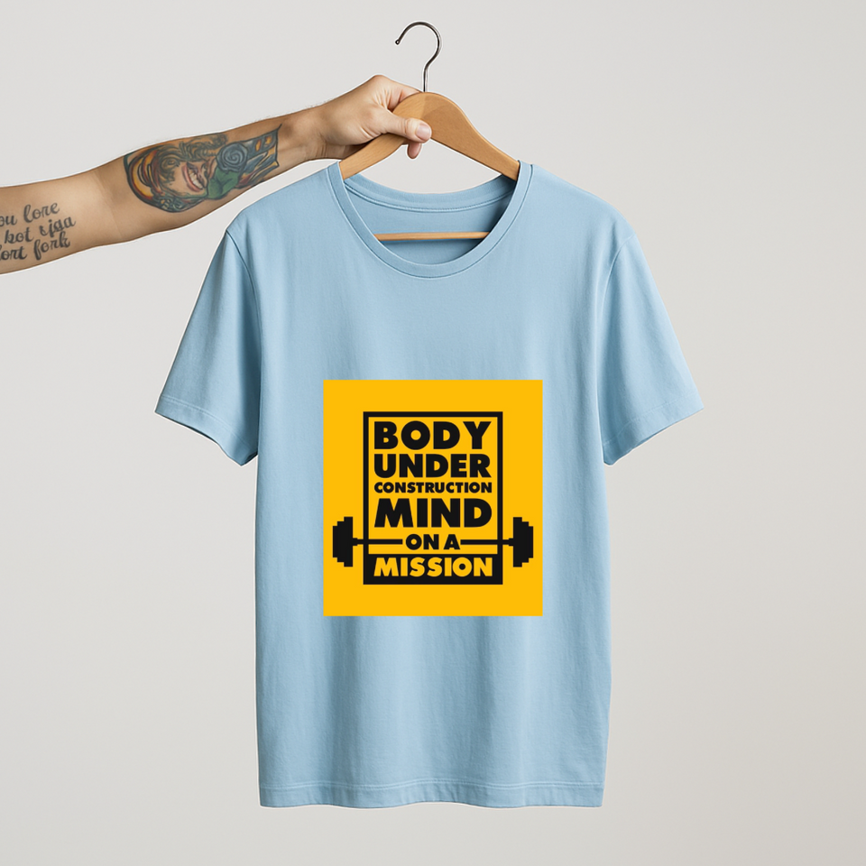 Mission Mode Tee – Body in Progress