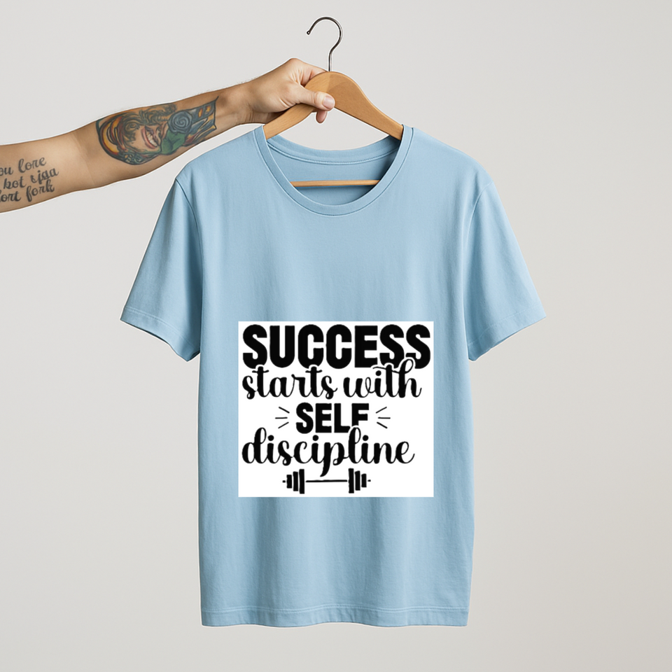 Self Discipline Tee – Built for Success