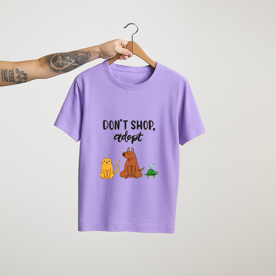 Don’t Shop Adopt : Unisex Tee