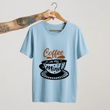 SoulThread “Coffee on My Mind” T-Shirt – Caffeine Vibes Cotton Tee | Unisex (Made in India)