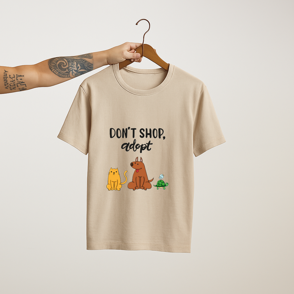Don’t Shop Adopt : Unisex Tee