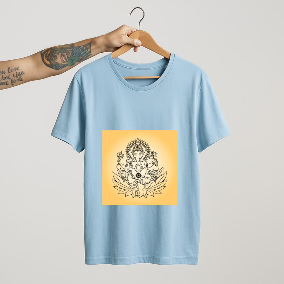 Echoes of Ganapati : Unisex T-Shirt