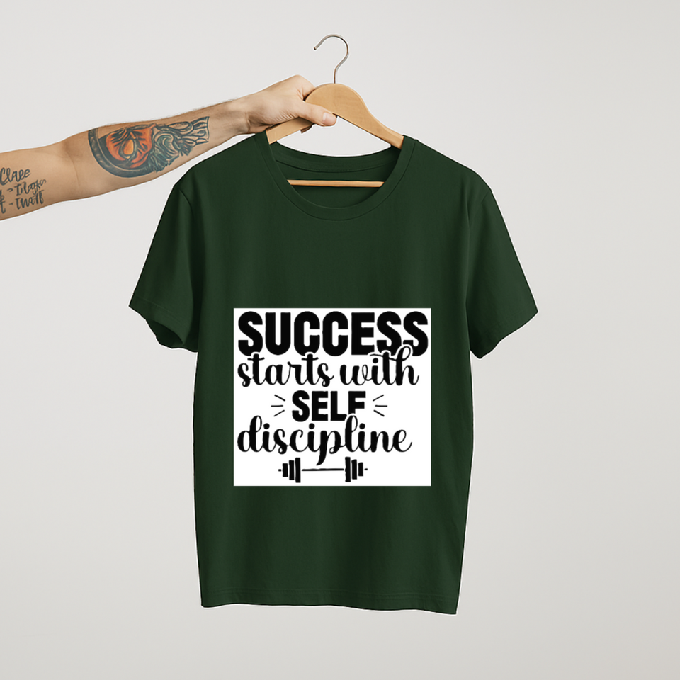 Self Discipline Tee – Built for Success