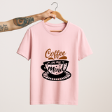 SoulThread “Coffee on My Mind” T-Shirt – Caffeine Vibes Cotton Tee | Unisex (Made in India)