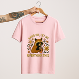 SoulThread “Hang On, Let Me Overthink This” 🦝 Funny Raccoon Tee | Free Shipping | Made In India