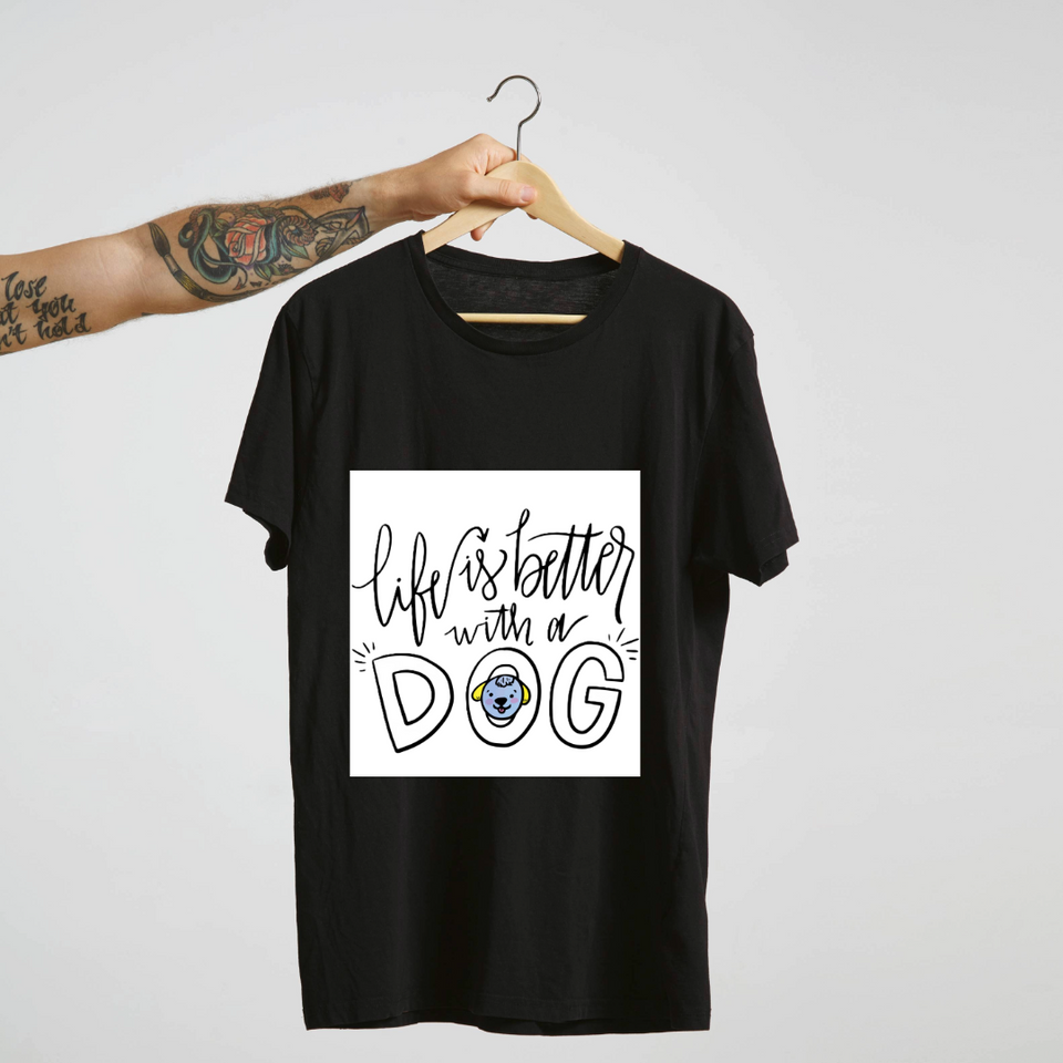 Life Is Better With a Dog – Unisex  Tee
