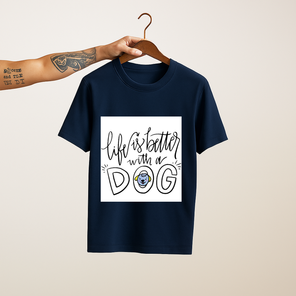 Life Is Better With a Dog – Unisex  Tee