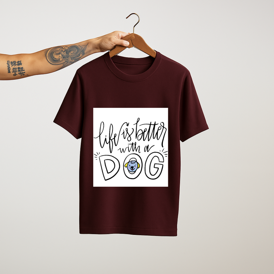 Life Is Better With a Dog – Unisex  Tee