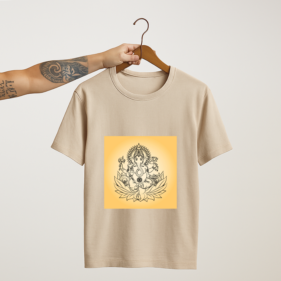 Echoes of Ganapati : Unisex T-Shirt